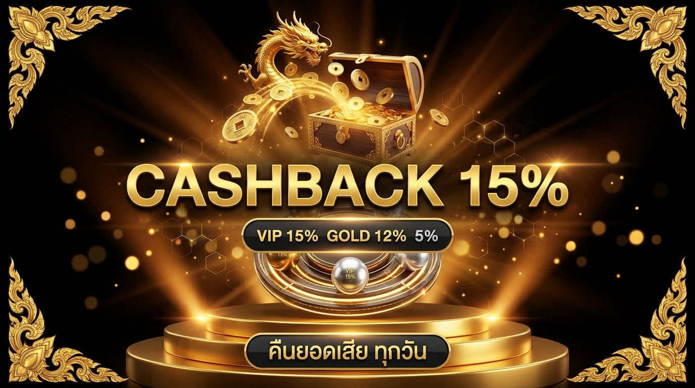 สล็อตคืนยอดเสีย Cashback 2569